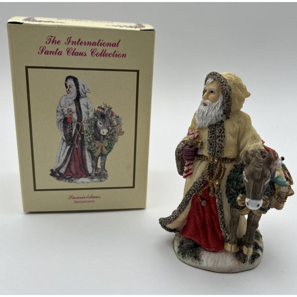 The International‎ Santa Claus Collection Samichlaus Switzerland w/ box